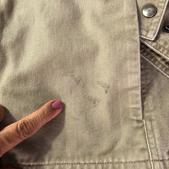 40 Grit by Duluth Trading Men's Tan Canvas Work Chore Jacket Standard Fit S - Picture 12 of 14